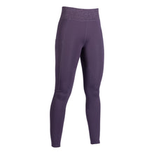 Load image into Gallery viewer, Lavender Bay Silicone Knee Patch Riding Leggings