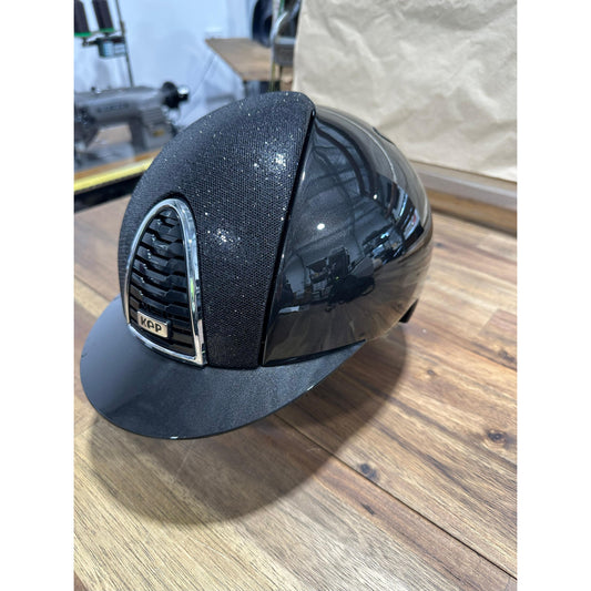 Cromo 2.0 Helmet - Shine Black - Glitter - Medium Shell