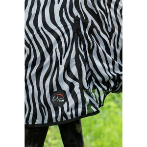 Zebra Fly Rug with neck