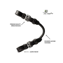 Load image into Gallery viewer, Leather Pelham Roundings Bit Converter