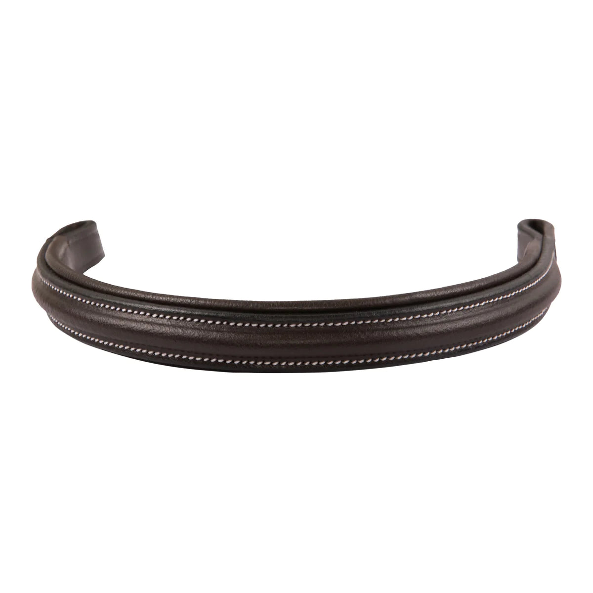 NEW! Syd Hill Padded Leather Browband-Black, Havana. main image 1