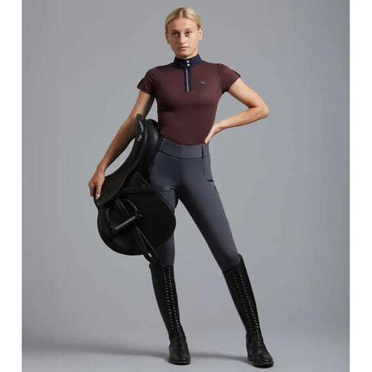 Amia Ladies Technical Short Sleeved Riding Top