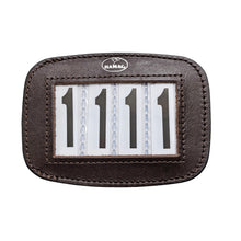 Load image into Gallery viewer, Leather Halter Number Holders (Pair)