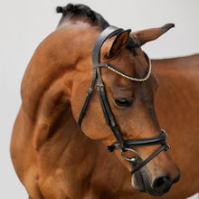 Load image into Gallery viewer, Megan Convertible Leather Bridle (No reins)