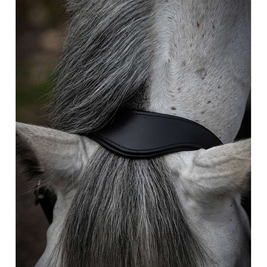 Hennaroso Rolled Anatomic Leather Head Collar