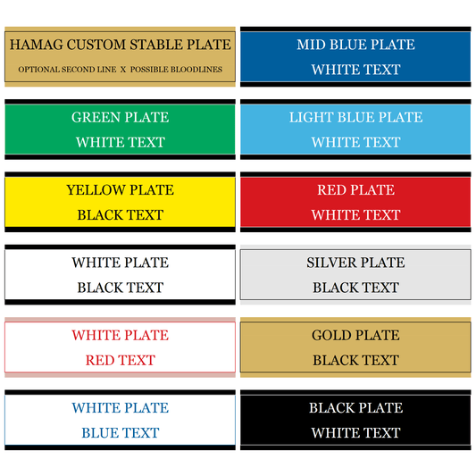 Slide-In Stable or Office Plate