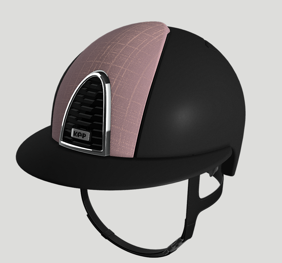 Cromo 2.0 Helmet Matt Black Pink Glassia
