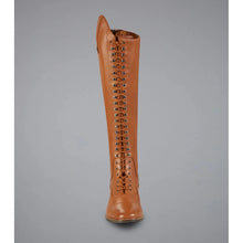 Load image into Gallery viewer, Maurizia Ladies Lace Front Tall Leather Riding Boots