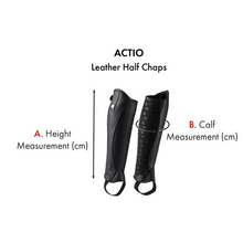 Load image into Gallery viewer, Actio Leather Half Chaps
