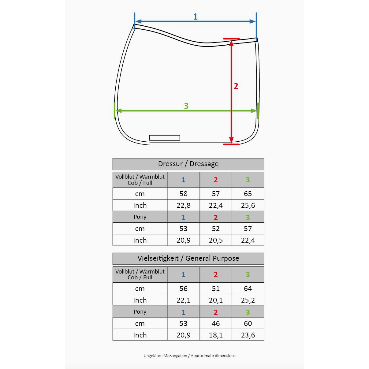 Lavender Bay Saddle Cloth - Dressage Full Size