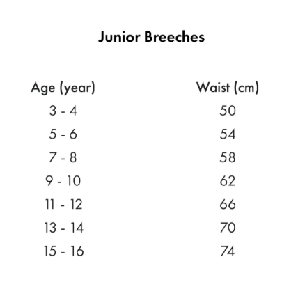 Brava Girls Full Seat Gel Riding Breeches