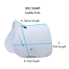 Load image into Gallery viewer, Close Contact Cotton GP/Jump Saddle Pad