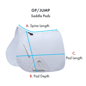 Close Contact Cotton GP/Jump Saddle Pad