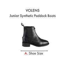 Load image into Gallery viewer, Volens Junior Synthetic Paddock Boot