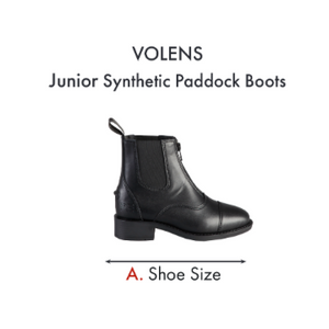Volens Junior Synthetic Paddock Boot