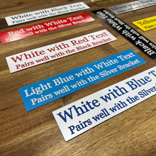 Load image into Gallery viewer, Slide-In Stable or Office Plate