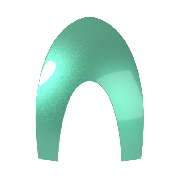 Cromo 2.0 - Metal Turquoise Front Panel