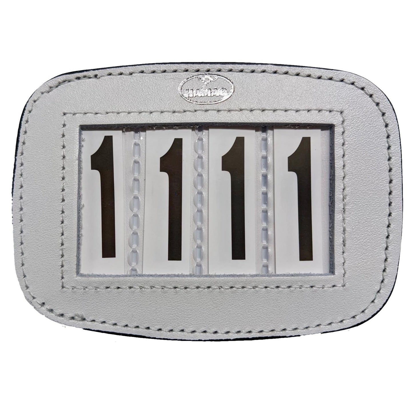 Leather Halter Number Holders (Pair)