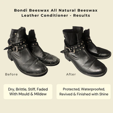 Load image into Gallery viewer, All Natural Beeswax Leather Conditioner 100g