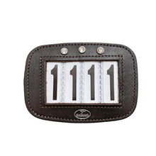 Load image into Gallery viewer, Leather Saddle Cloth Number Holders (Pair)