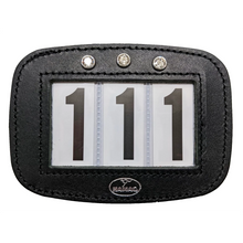 Load image into Gallery viewer, Leather Saddle Cloth Number Holders (Pair)