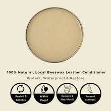 Load image into Gallery viewer, All Natural Beeswax Leather Conditioner 100g