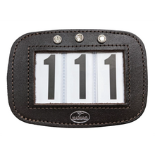 Load image into Gallery viewer, Leather Saddle Cloth Number Holders (Pair)