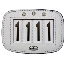 Load image into Gallery viewer, Leather Saddle Cloth Number Holders (Pair)