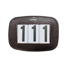 Load image into Gallery viewer, Leather Saddle Cloth Number Holders (Pair)