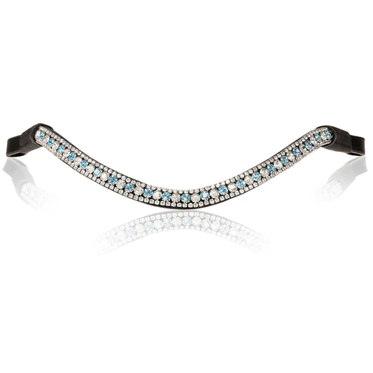 Baby Blue Crystal Browband