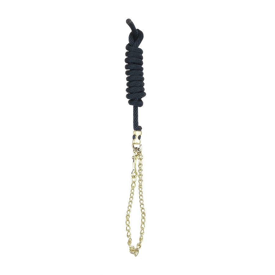 Black Nylon Lead w/Chain