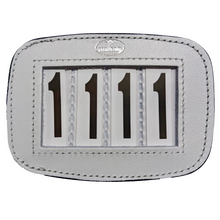 Load image into Gallery viewer, Leather Saddle Cloth Number Holders (Pair)