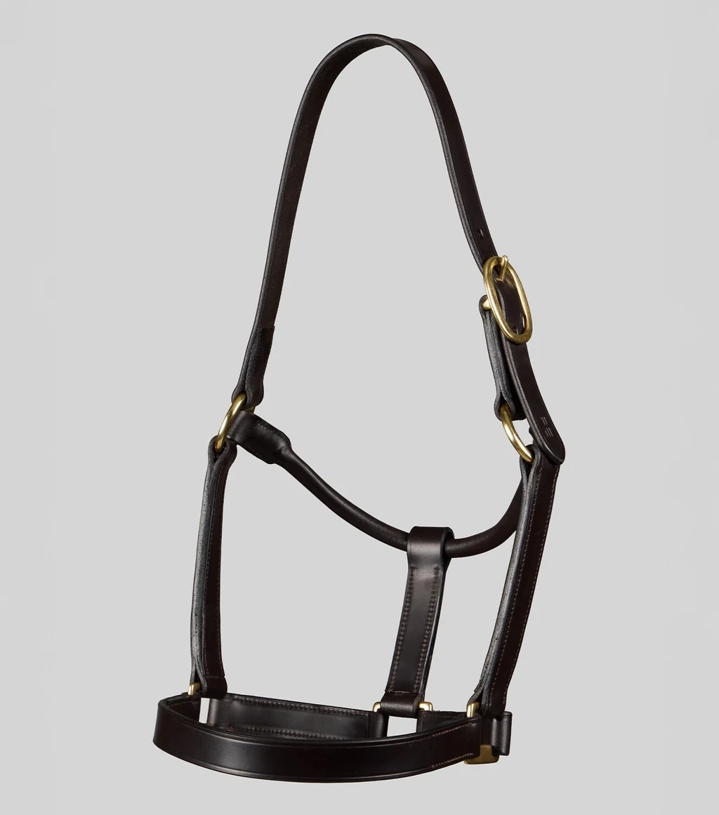 Yearling Headcollar 1" Dark Havana