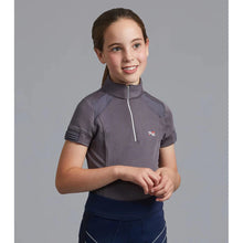 Load image into Gallery viewer, Mini Remisa Girl's Technical Short Sleeve Riding Top