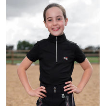 Load image into Gallery viewer, Mini Remisa Girl's Technical Short Sleeve Riding Top