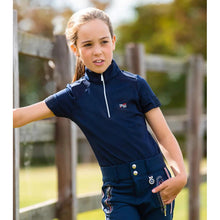 Load image into Gallery viewer, Mini Remisa Girl's Technical Short Sleeve Riding Top