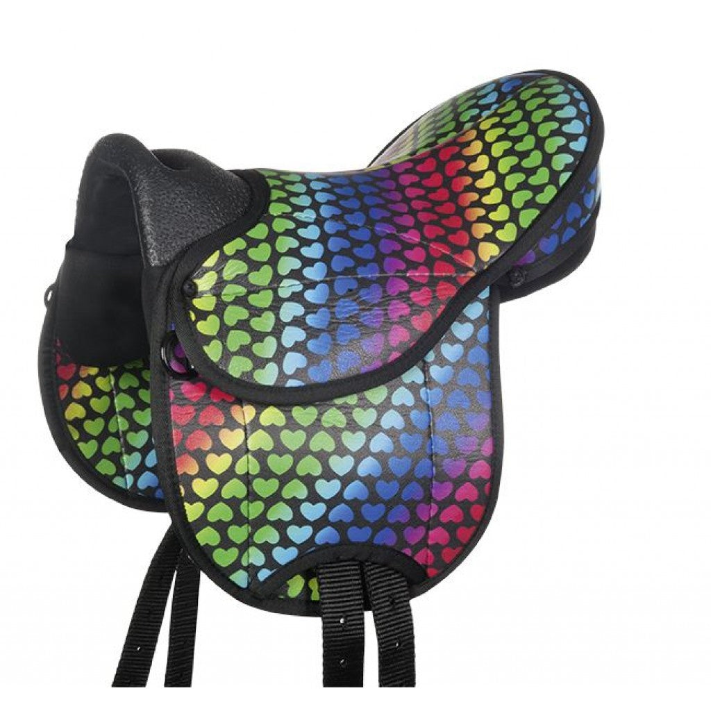 Colourful Shetland Pony Saddle Set