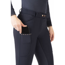 Load image into Gallery viewer, Rose Gold Glamour Winter Riding Breeches