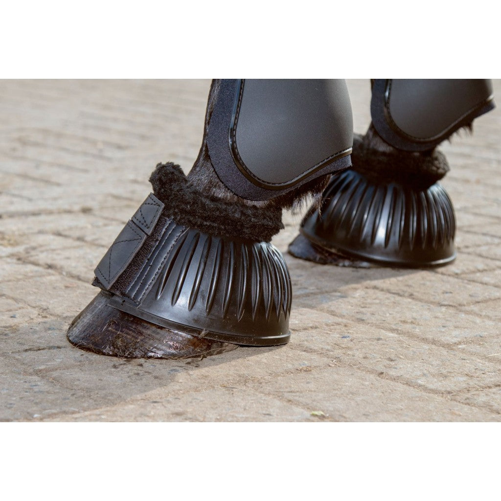 Fleece Rubber Over reach Boots