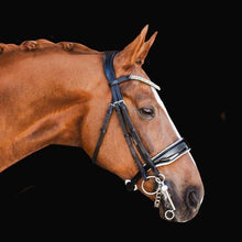 Load image into Gallery viewer, Adeline Italian Leather Bridle (Double) (No reins)