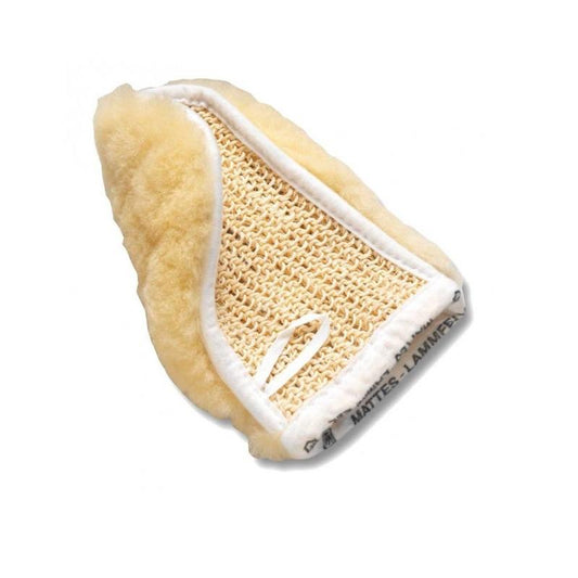Custom Order - Grooming Mitt Lambskin + Sisal