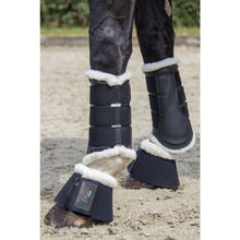 Load image into Gallery viewer, Black/Black Comfort Protection Boots - Pony Size