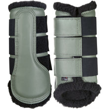 Load image into Gallery viewer, Green Comfort Protection Boots - Warmblood Size