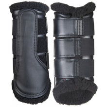 Load image into Gallery viewer, Black/Black Comfort Protection Boots - Pony Size