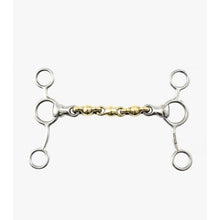 Load image into Gallery viewer, Brass Alloy Tom Thumb Bit with Waterford Mouth