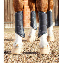 Load image into Gallery viewer, Carbon Air-Tech Single Locking Brushing Boots