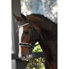 Load image into Gallery viewer, Adeline Italian Leather Bridle (Cavesson) (No reins)