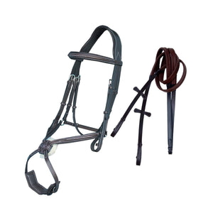 Deluxe Fancy Stitch Padded Grackle Bridle