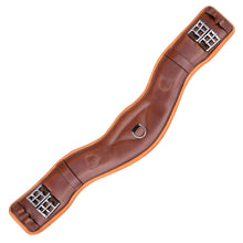 Load image into Gallery viewer, Padded Anatomic Leather Dressage Girth