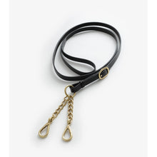 Load image into Gallery viewer, Leather Lead Rein with Chain Coupling